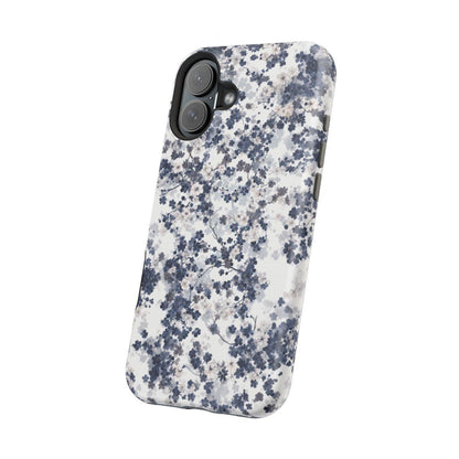 iPhone Case- White Blossom Pattern.