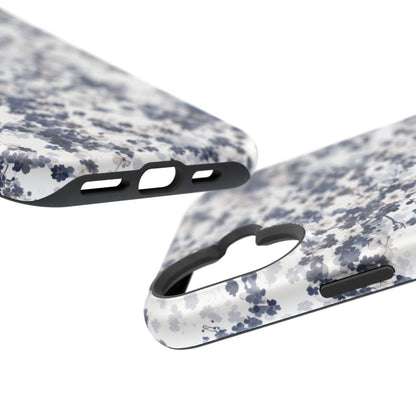 iPhone Case- White Blossom Pattern.