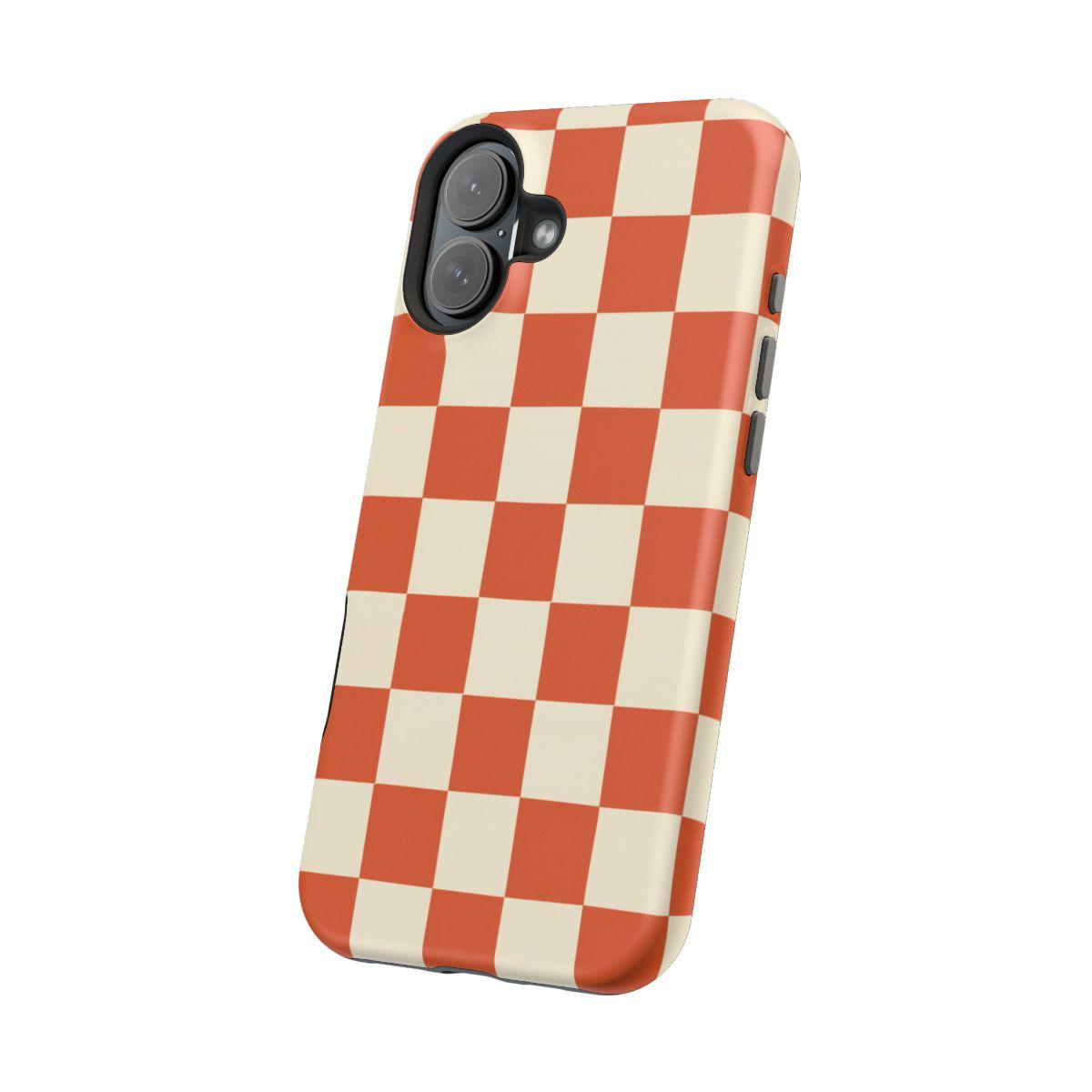 iPhone Case- Subtle Checks.