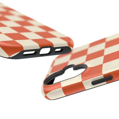 iPhone Case- Subtle Checks.