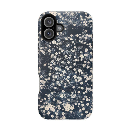 iPhone Case- Cherry Blossom Blue.