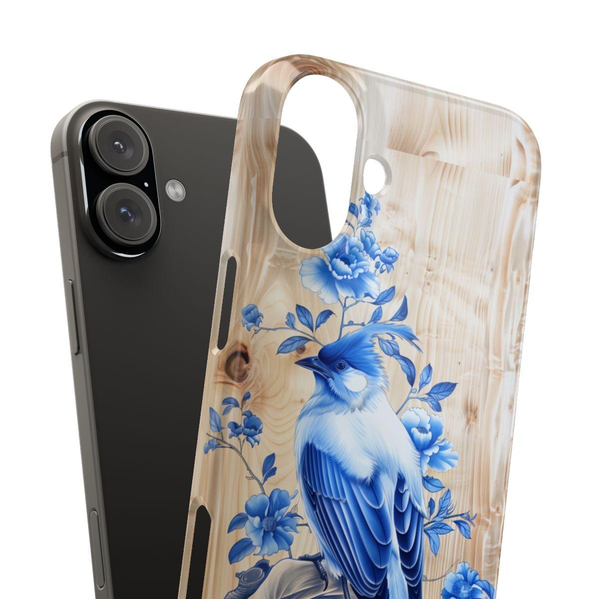 iPhone Case- Blue Sparrow