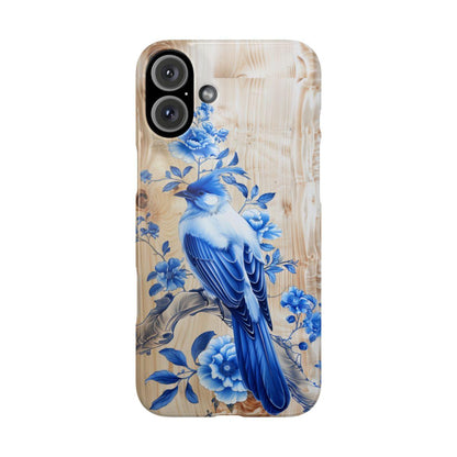 iPhone Case- Blue Sparrow