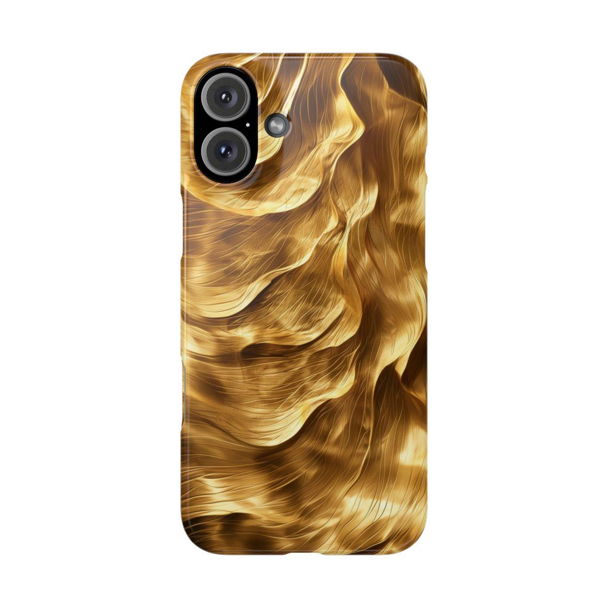 iPhone Case - Golden Waves