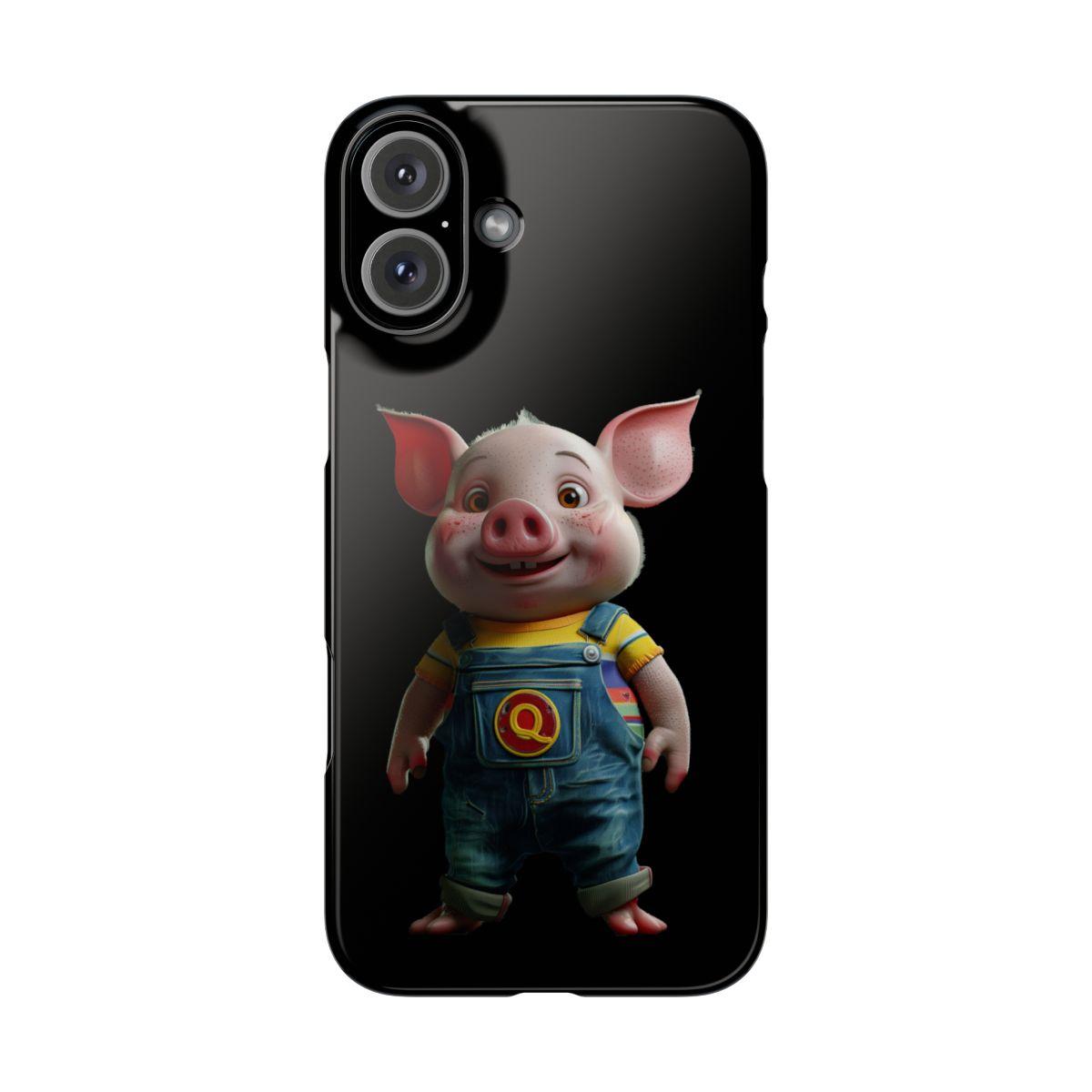 iPhone Case- Cheerful Piglet