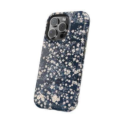 iPhone Case- Cherry Blossom Blue.