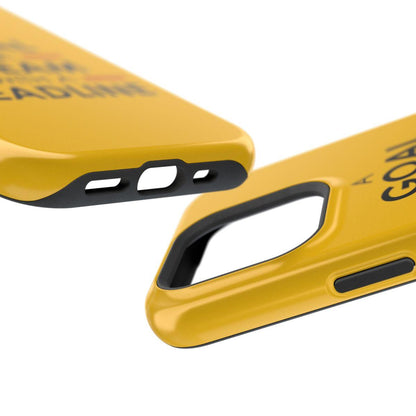 iPhone Case- Goals And Dreams Yellowish.