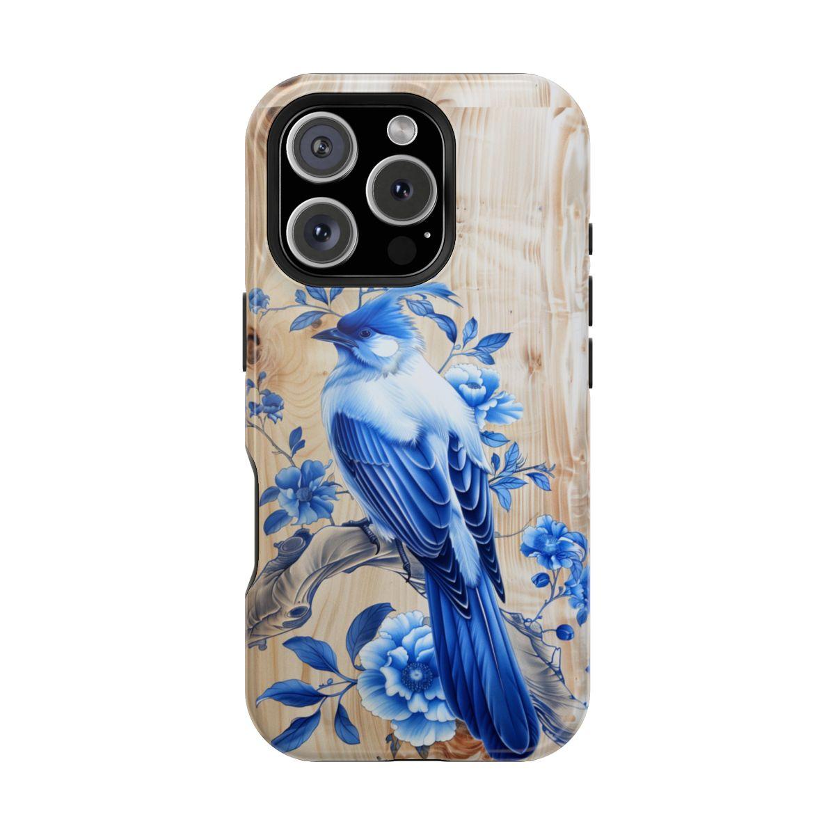 iPhone Case- Blue Sparrow.