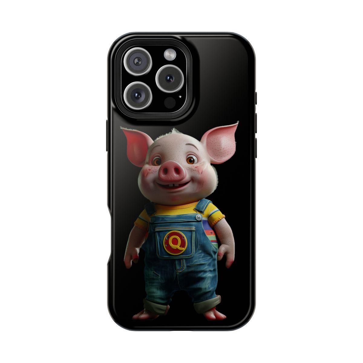 iPhone Case- Cheerful Piglet.