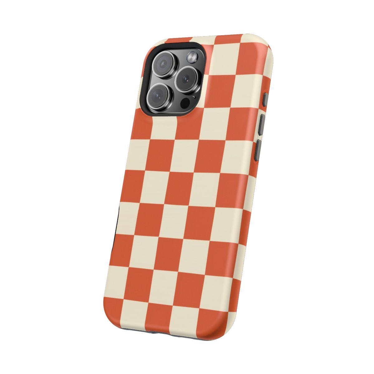 iPhone Case- Subtle Checks.