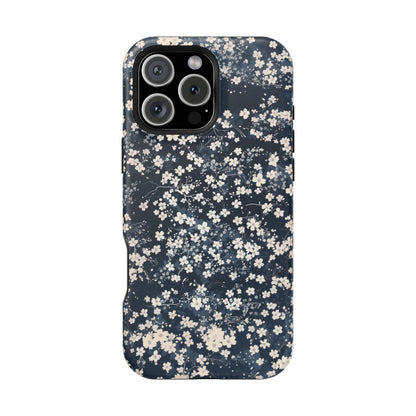 iPhone Case- Cherry Blossom Blue.