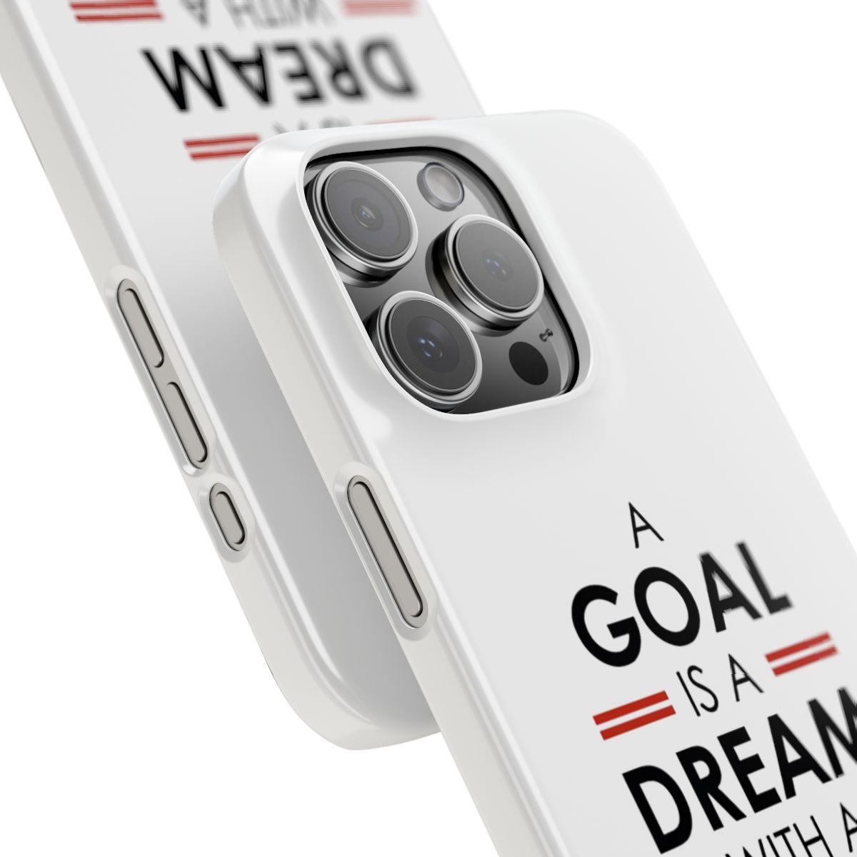 iPhone Case- Dreams White