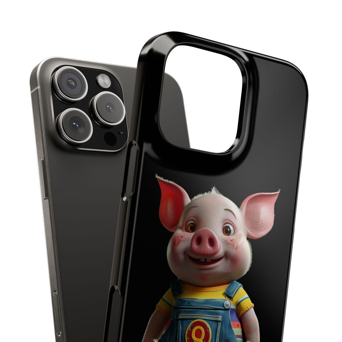 iPhone Case- Cheerful Piglet