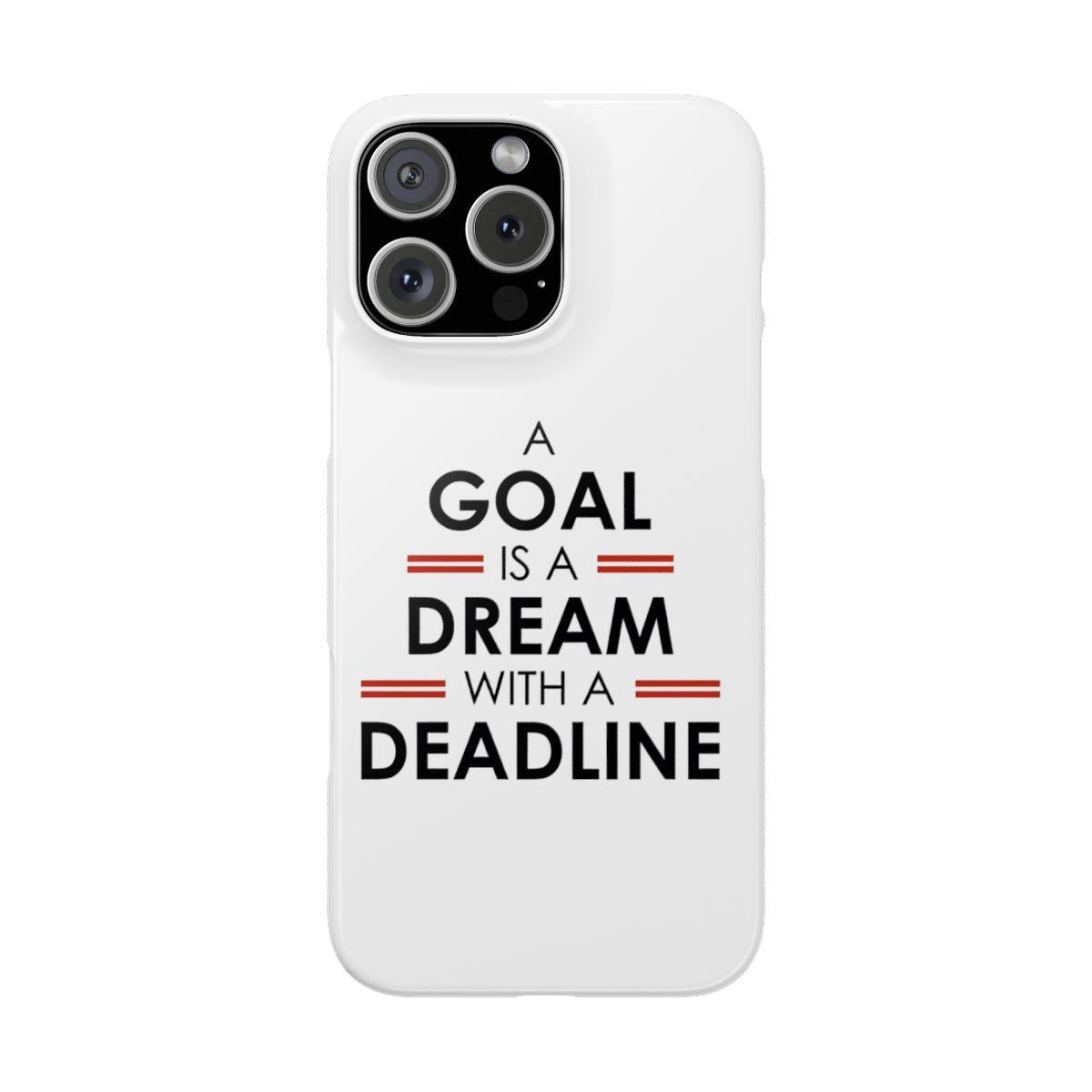 iPhone Case- Dreams White