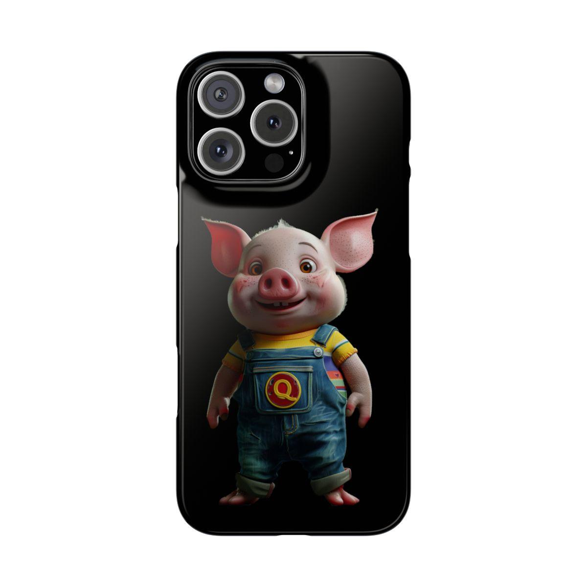 iPhone Case- Cheerful Piglet