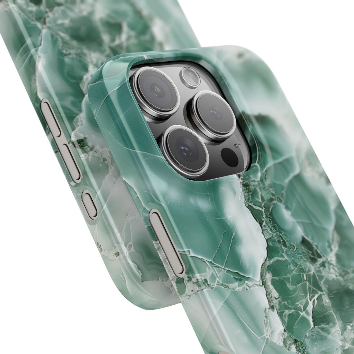 iPhone Case - Greenish Marble