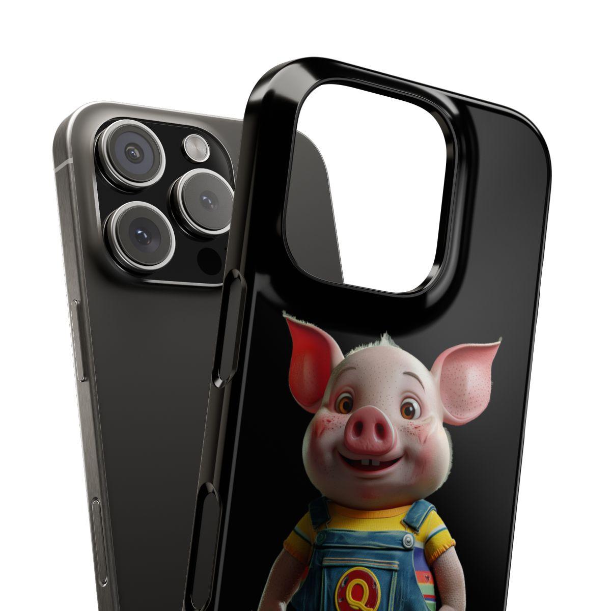 iPhone Case- Cheerful Piglet