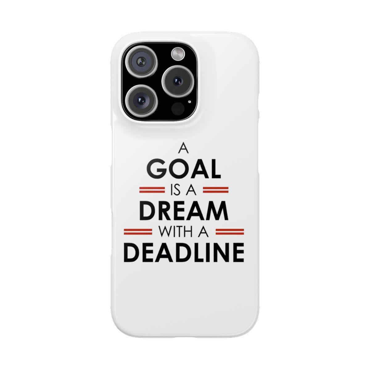 iPhone Case- Dreams White