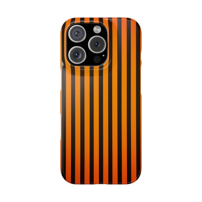 iPhone Case- Subtle Orange Stripes