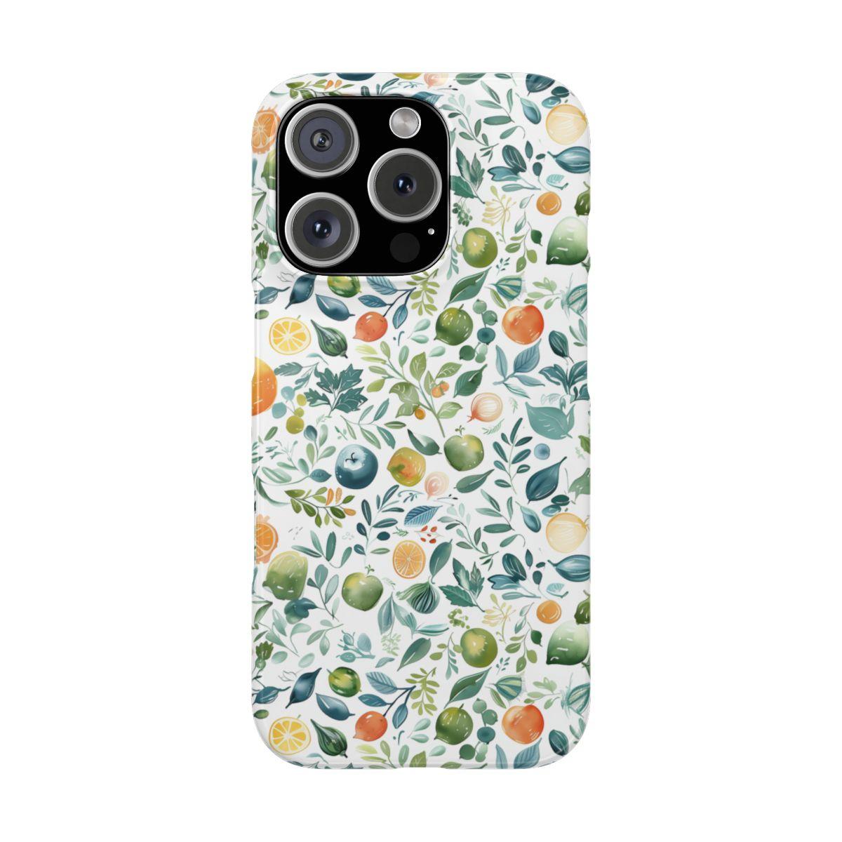 iPhone Case- Fruit Garden