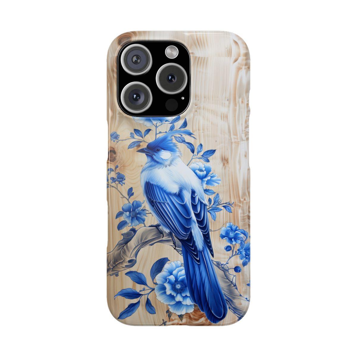 iPhone Case- Blue Sparrow