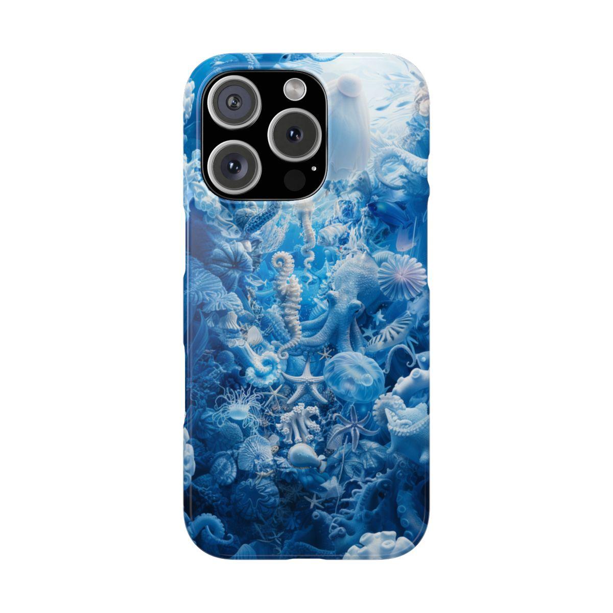 iPhone Case- Blue Marine