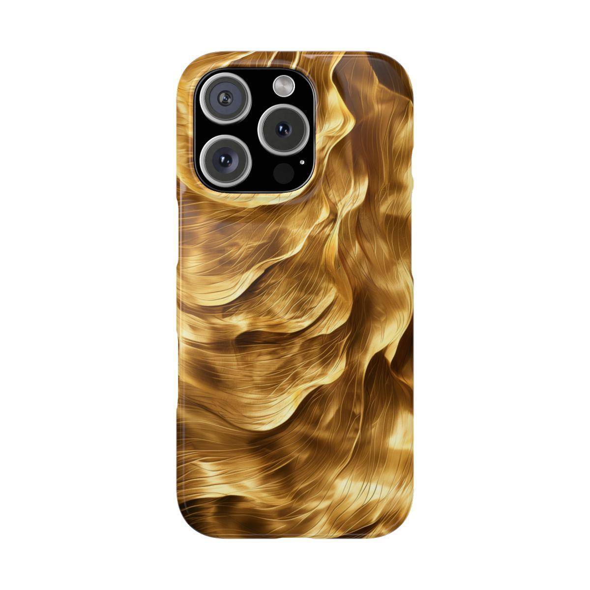 iPhone Case - Golden Waves