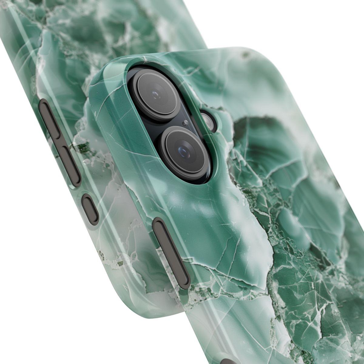 iPhone Case - Greenish Marble