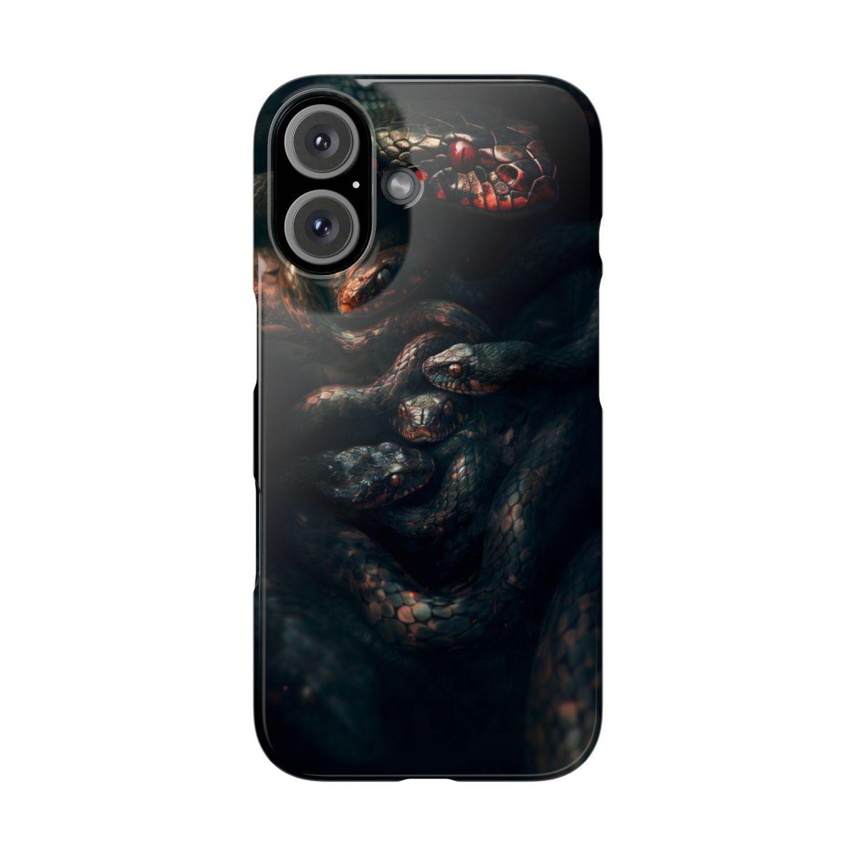 iPhone Case- Twilight Serpents