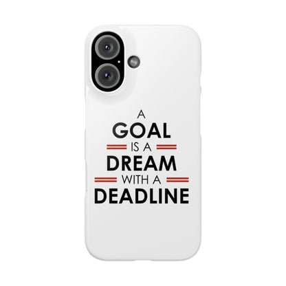 iPhone Case- Dreams White