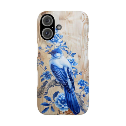 iPhone Case- Blue Sparrow