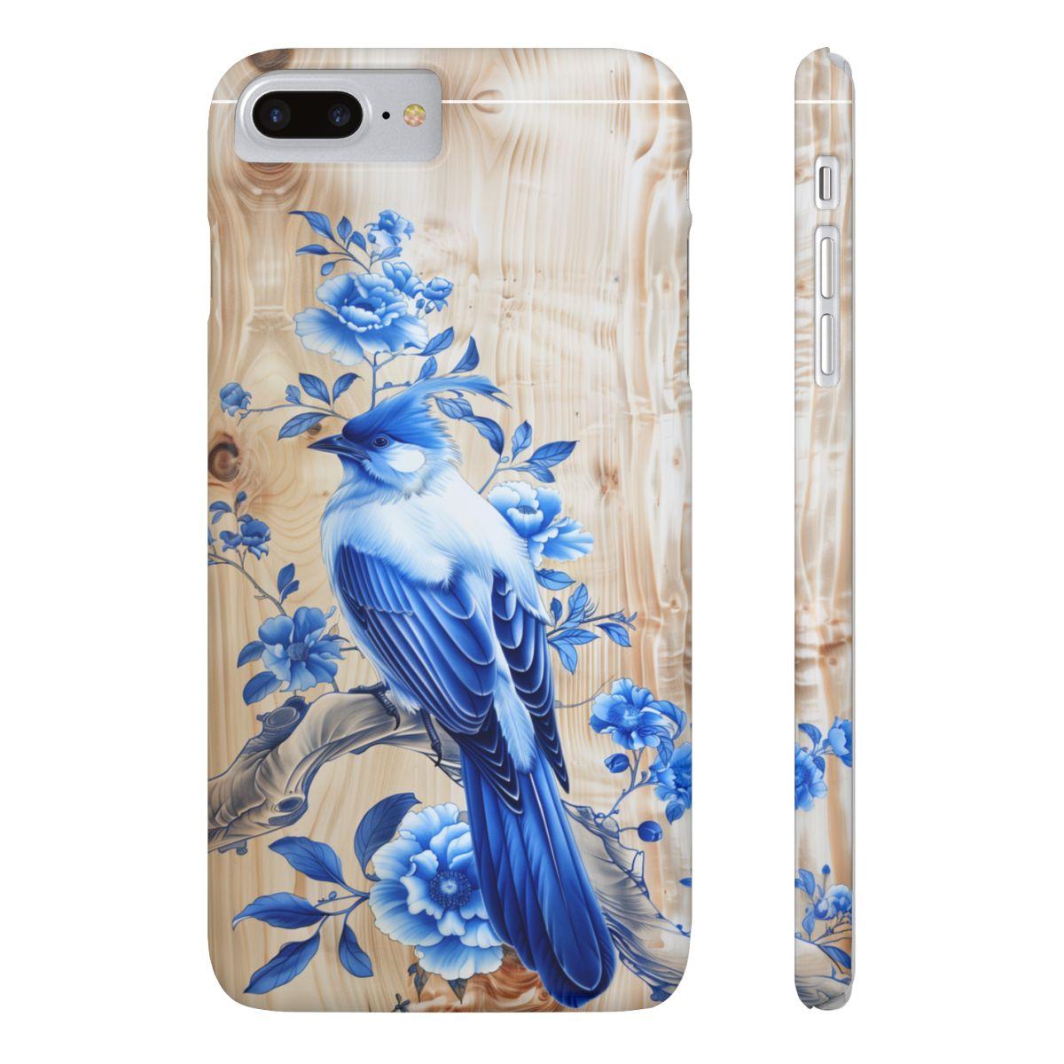 iPhone Case- Blue Sparrow