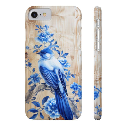 iPhone Case- Blue Sparrow