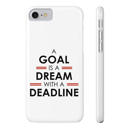 iPhone Case- Dreams White