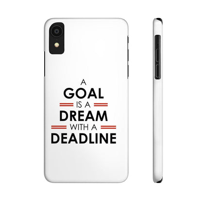 iPhone Case- Dreams White