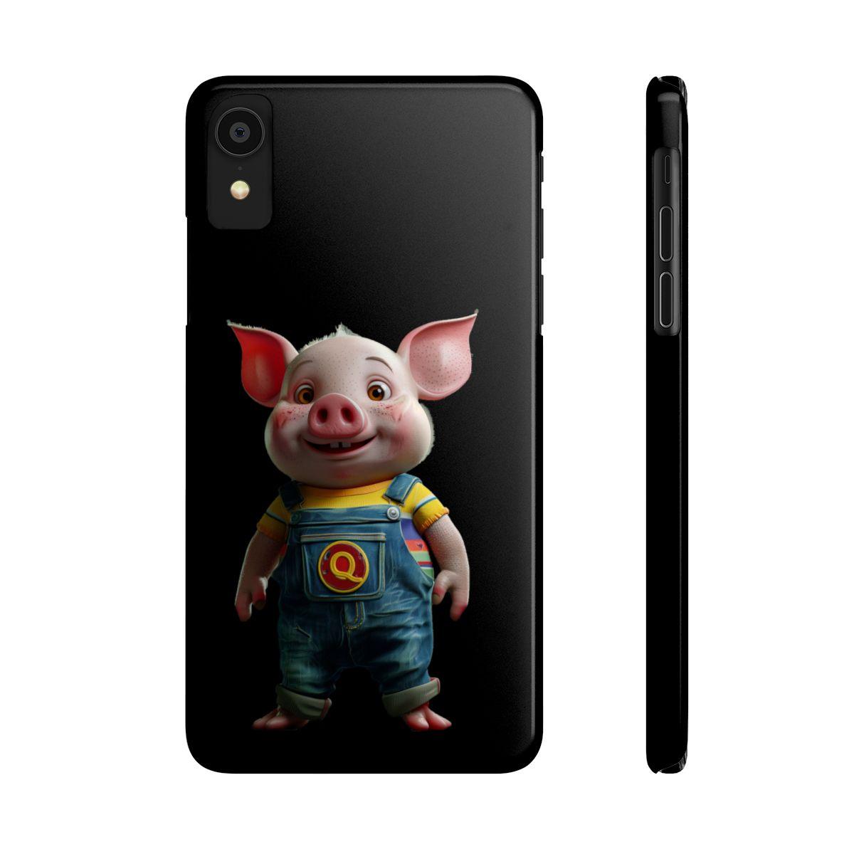 iPhone Case- Cheerful Piglet