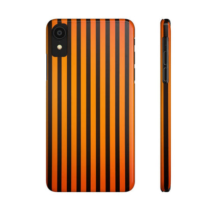 iPhone Case- Subtle Orange Stripes