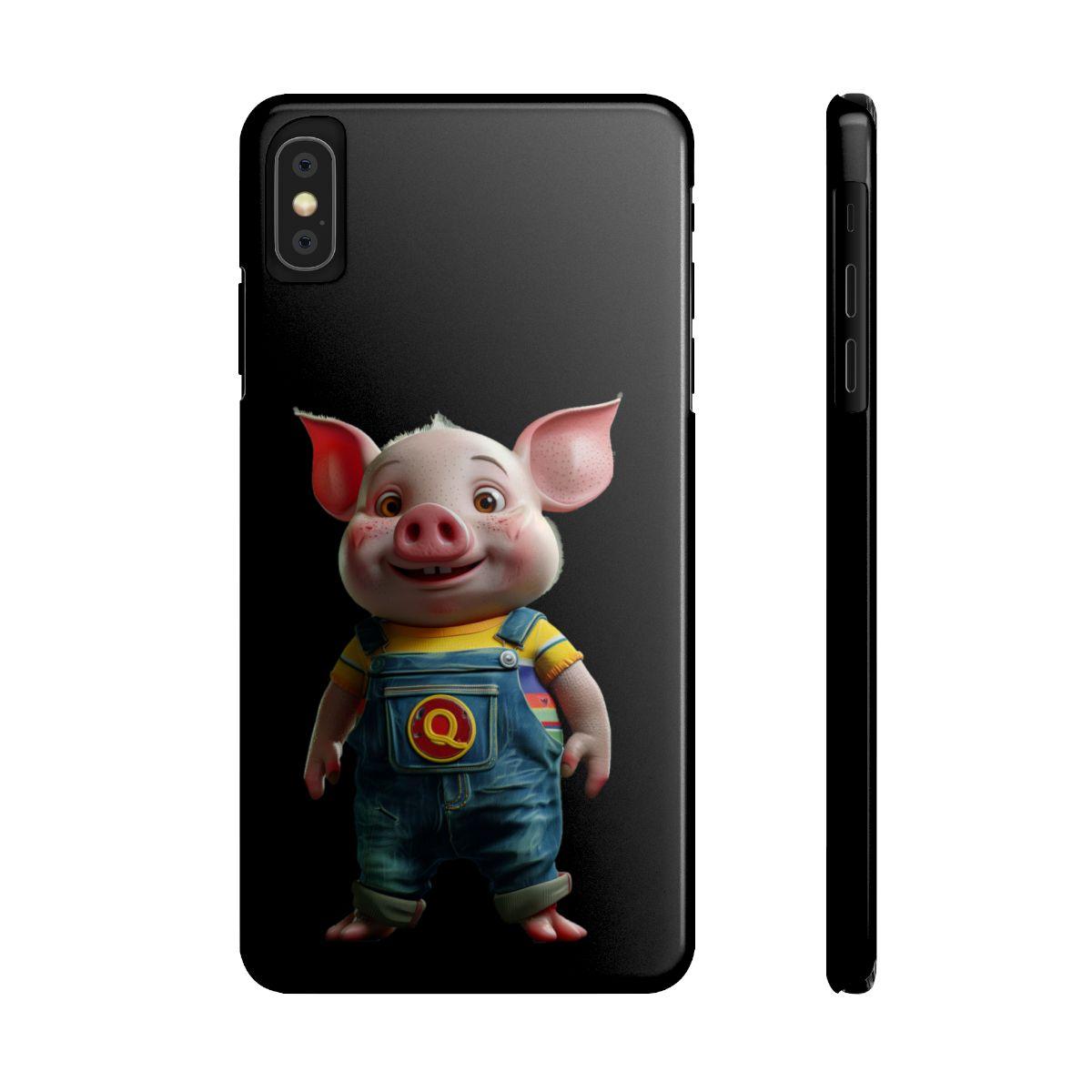 iPhone Case- Cheerful Piglet