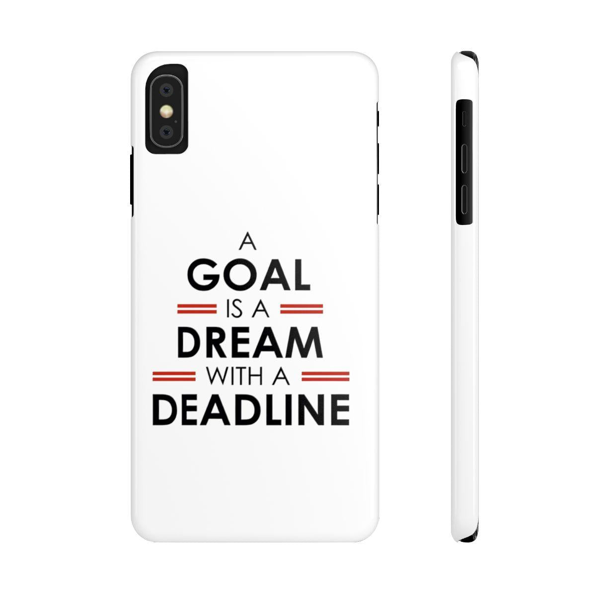 iPhone Case- Dreams White