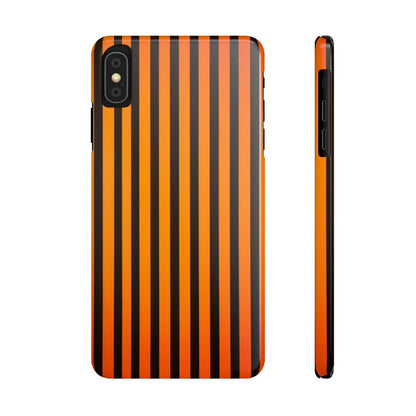 iPhone Case- Subtle Orange Stripes