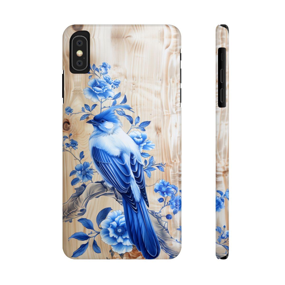 iPhone Case- Blue Sparrow