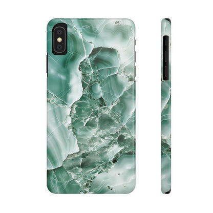 iPhone Case - Greenish Marble