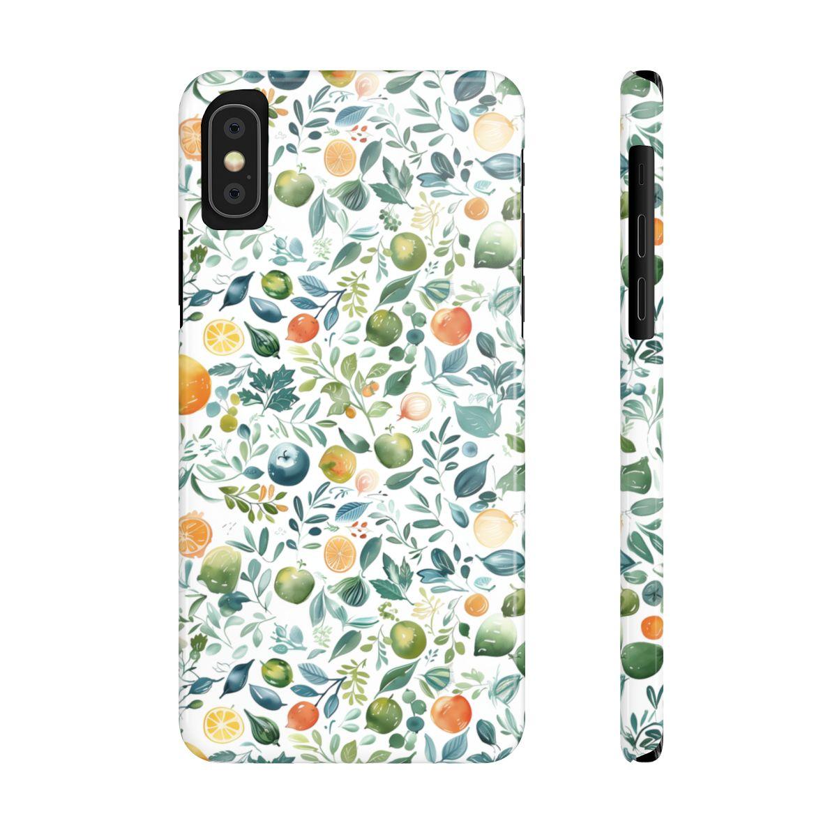 iPhone Case- Fruit Garden