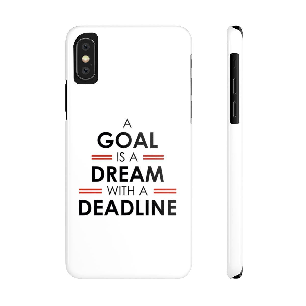 iPhone Case- Dreams White