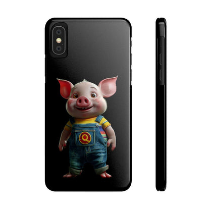 iPhone Case- Cheerful Piglet