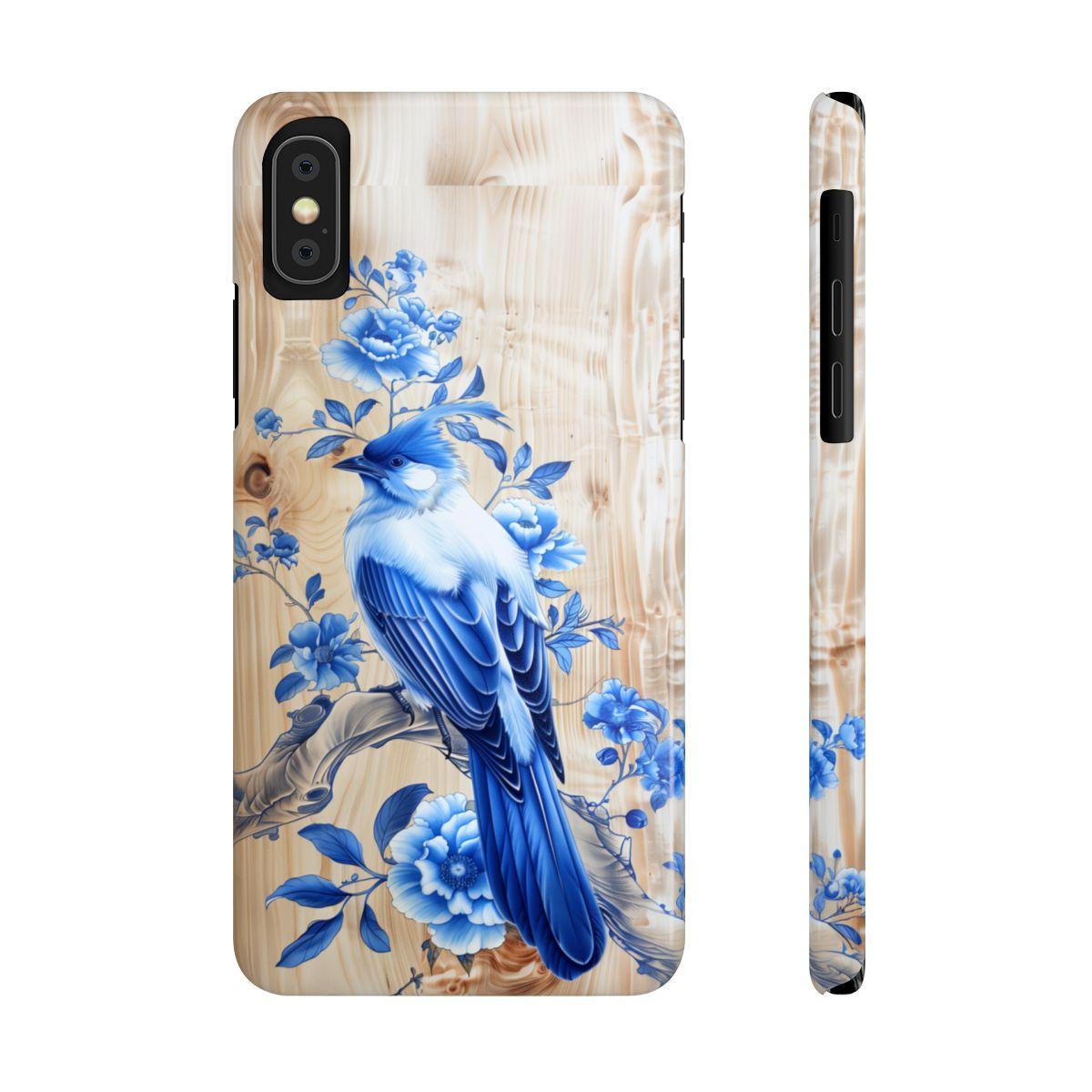 iPhone Case- Blue Sparrow