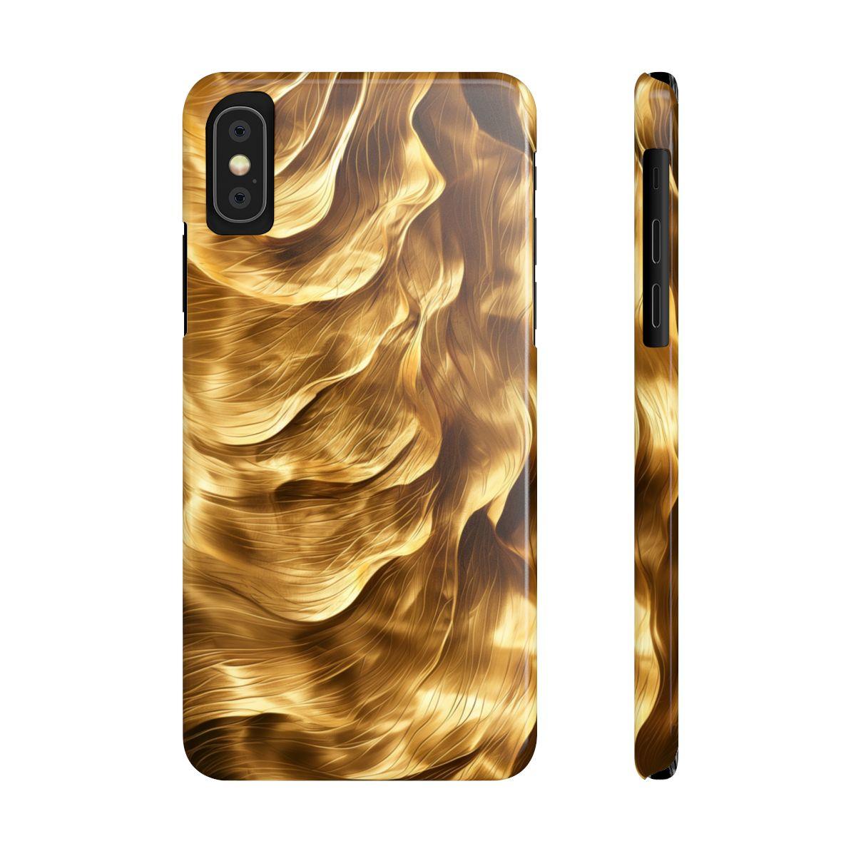 iPhone Case - Golden Waves