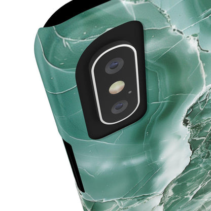 iPhone Case - Greenish Marble