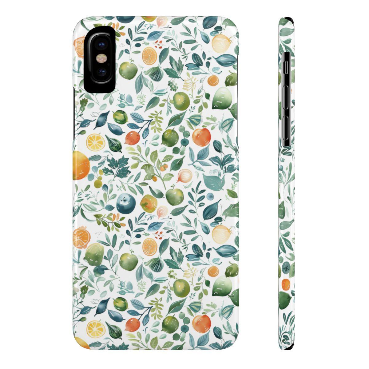 iPhone Case- Fruit Garden