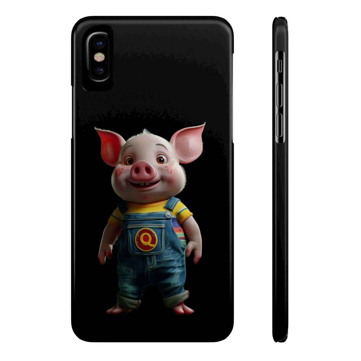 iPhone Case- Cheerful Piglet